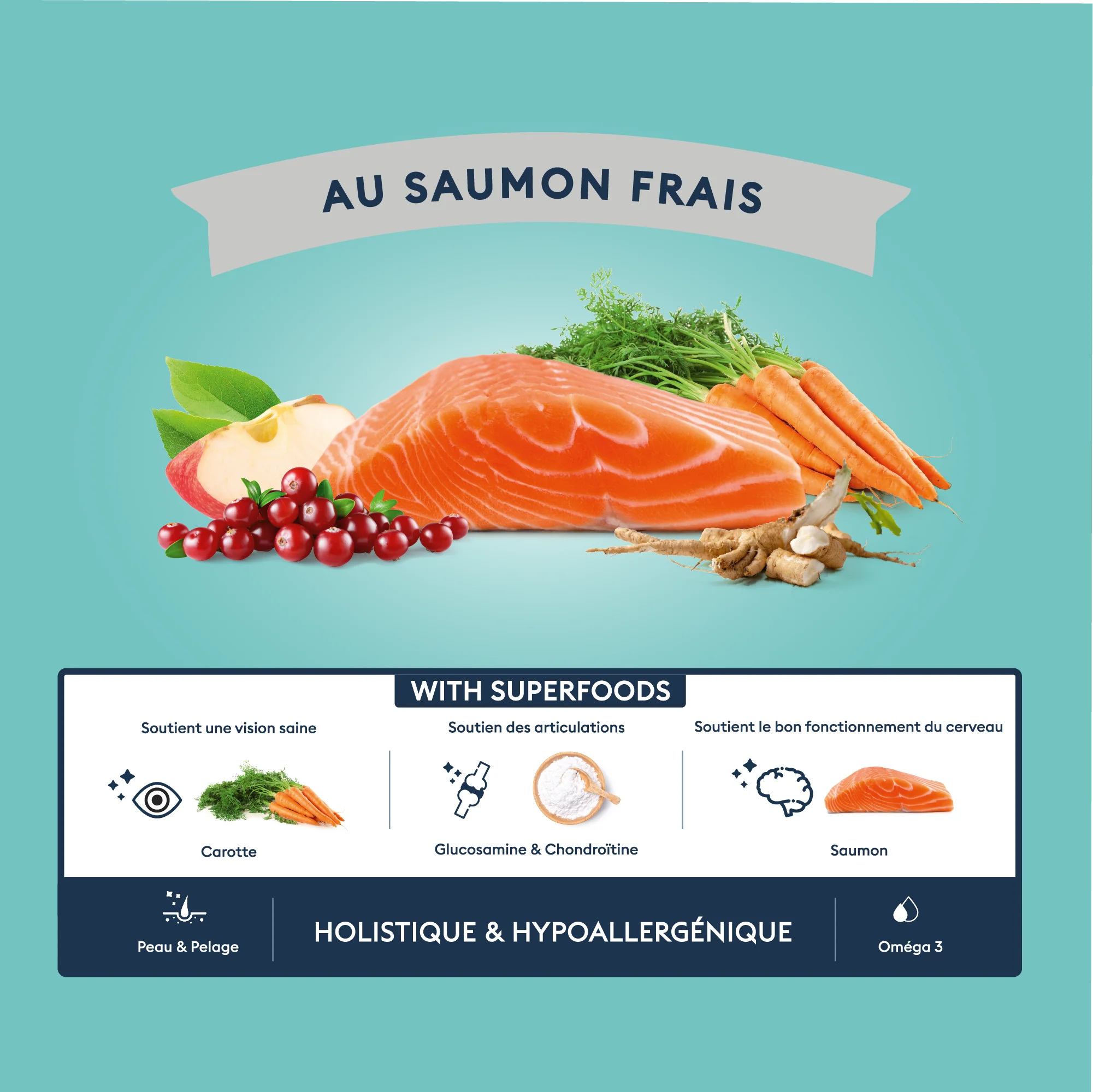 Marly & Dan - Croquettes Sans Céréales au Saumon pour Chien Senior de Petite Taille – Image 7